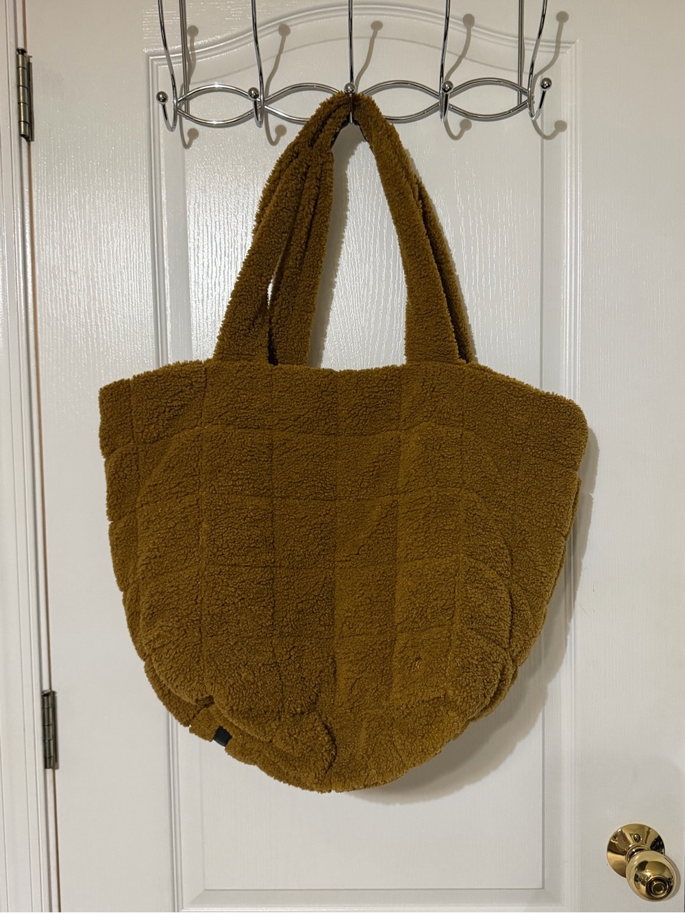 lululemon athletica Teddy Fleece Tote in Mustard Brown